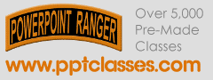 Get thousands of pre-made classes at pptclasses.com